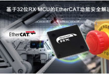 瑞萨电子推出基于32位RX微控制器的EtherCAT功能安全解决方案