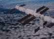 空间站机械臂转位货运飞船上的自动化科技
