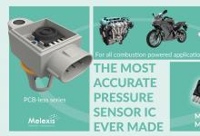 Melexis（迈来芯）宣布，推出全新系列无PCB压力传感器芯片--- MLX9082X