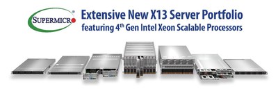 Supermicro推出性能优化及节能(气冷与液冷) 系统的多元产品组合，搭载第4 代 Intel ® Xeon® 可扩展处理器