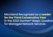 Microland连续三年获评魔力象限领导者