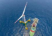 我国首座深远海浮式风电平台“海油观澜号”成功并网发电