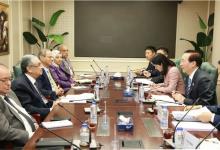 辛保安董事长与埃及电力部部长沙赫尔、中国驻埃及大使廖力强会谈