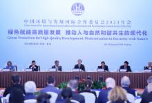 丁薛祥出席中国环境与发展国际合作委员会2023年年会并讲话