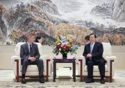 王忠林会见美国霍尼韦尔公司全球高级副总裁