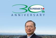 Supermicro 庆祝 30 周年| 增长、创新、人工智能与绿色计算