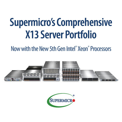 Supermicros Comprehensive X13 Server Portfolio