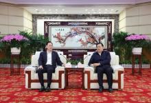 王忠林与中国通用技术集团董事长于旭波座谈