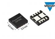 Vishay的新款80 V对称双通道 MOSFET的RDS(ON) 达到业内先进水平，可显著提高功率密度、能效和热性能