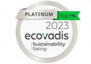 TÜV莱茵荣膺EcoVadis铂金等级认证，可持续发展成果备受肯定