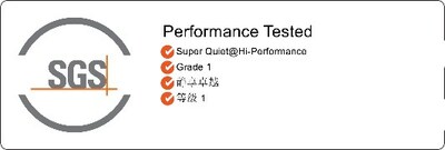 SGS授予联想 静享卓越 Performance Tested Mark认证证书