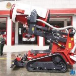 多功能灭火消防机器人“战斧”入列厦门市消防