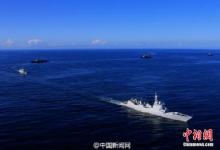 中美海军首次大西洋海域联合演练拉开序幕
