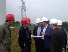 国电集团副总经理谢长军赴云南公司调研清水海风电场