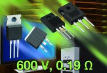 Vishay Siliconix 推出4款600V MOSFET，继续扩展Super Junction FET®技术