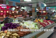减量85%！菜场里的湿垃圾如何“变废为宝”