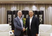 黄强会见沃尔沃汽车总裁兼首席执行官骆文襟|四川高度重视新能源与智能网联汽车发展