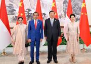 习近平会见印度尼西亚总统佐科|中方愿同印尼拓展新能源汽车、智慧城市等领域合作，共同促进产业数字化转型