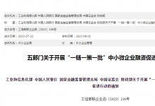 鼓励有条件的金融机构为链上中小微企业多样化融资需求匹配多元化金融服务|五部门组织开展“一链一策一批”中小微企业融资促进行动
