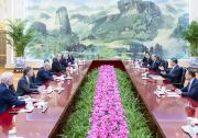 习近平会见美国国会参议院多数党领袖舒默一行