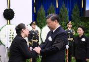 李克强同志遗体在京火化　习近平等到八宝山革命公墓送别