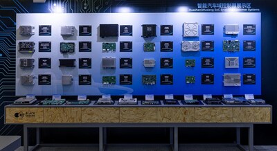 智能汽车域控制器展示区 智能汽车域控制器展示区