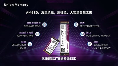 忆联AM6B0 忆联AM6B0