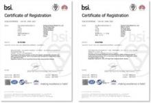 BSI为金斯瑞集团颁发ISO/IEC 27001信息安全管理体系认证证书