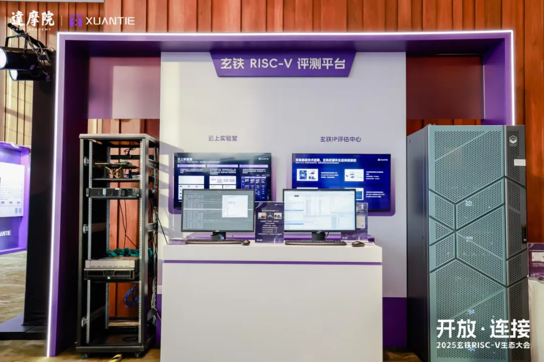 合见工软全场景验证硬件系统实物亮相2025玄铁 RISC-V 生态大会，赋能RISC-V系统开发