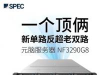 一个顶俩，新单路反超老双路! 元脑服务器NF3290G8翻倍刷新SPEC纪录