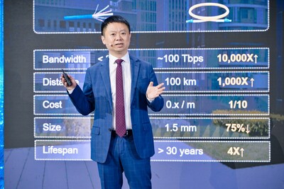Perry Yang, President of Huawei Enterprise Optical Domain Perry Yang, President of Huawei Enterprise Optical Domain
