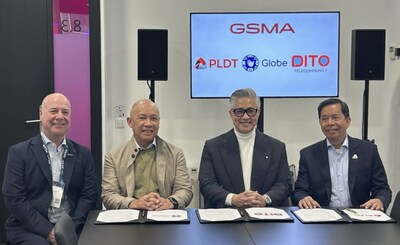 Ernest Cu, Globe President and CEO, signs an MoU with other Philippine telco operators on CAMARA APIs under GSMA’s Open Gateway initiative. Ernest Cu, Globe President and CEO, signs an MoU with other Philippine telco operators on CAMARA APIs under GSMA’s Open Gateway initiative.