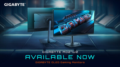 技嘉 MO27U2 4K 240Hz QD-OLED 电竞屏幕正式上市 技嘉 MO27U2 4K 240Hz QD-OLED 电竞屏幕正式上市