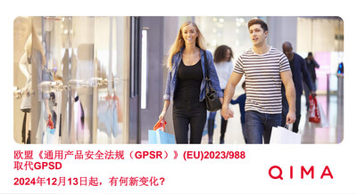 启迈QIMA GPSR法规讲解 启迈QIMA GPSR法规讲解