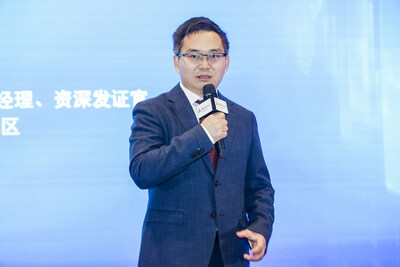 TÜV莱茵大中华区医疗器械服务北方区经理、资深专家及发证官张文祥致辞 TÜV莱茵大中华区医疗器械服务北方区经理、资深专家及发证官张文祥致辞