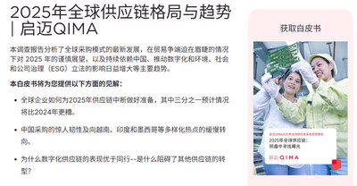 启迈QIMA2025年全球供应链格局与趋势白皮书