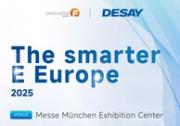 德赛电池亮相Smarter E Europe 2025，展示创新储能解决方案，与德国莱茵TÜV和DOS达成重要合作协议
