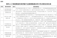  14个上榜！面向人工智能赋能的高质量行业数据集建设先行先试联合体名单公布