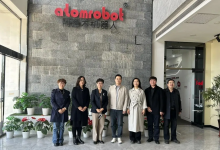 天津滨海职业学院校领导一行走访阿童木机器人，共绘校企合作新图景