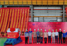 中冶京诚印尼海洋热镀锌机组热试成功