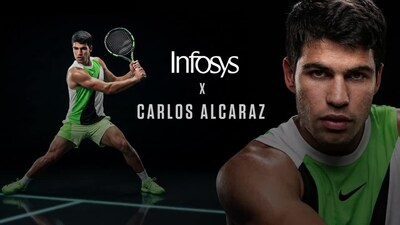Infosys全球品牌大使 - 卡洛斯·阿尔卡拉斯Carlos Alcaraz