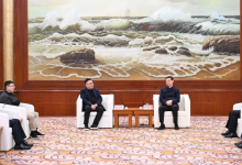 许昆林会见汇川技术董事长朱兴明 熊茂平参加