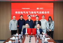 战略合作 | 伟创电气与飞驰电气签署战略合作协议，携手深耕数字化工厂建设