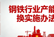 工信部修订印发《钢铁行业产能置换实施办法》（附解读）