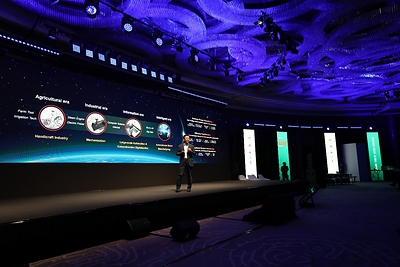 华为无线MAE产品线总裁赵振龙在GSMA M360 ASEAN发表主题演讲