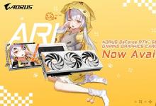 技嘉科技宣布融合动漫风格及强劲性能的 AORUS GeForce RTX™ 5060 雕妹显卡正式上市