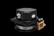 MX-L04BR 拉绳传感器：4米量程 + 360°角度测量，CAN输出直连车载控制器