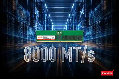 宜鼎发布DDR5 8000 RDIMM