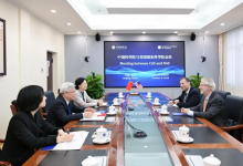 侯建国会见美国国家科学院院长尼尔·舒宾