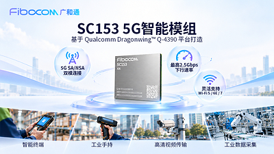广和通SC153 5G智能模组亮相NetworkX 广和通SC153 5G智能模组亮相NetworkX